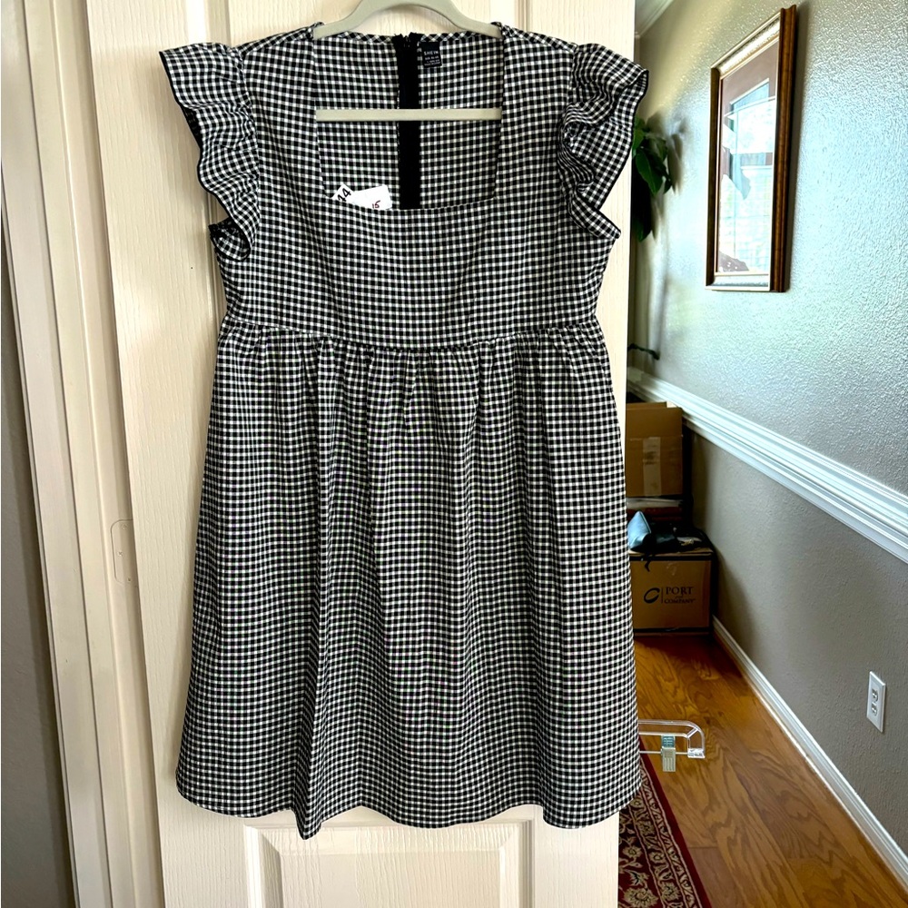 Gingham Dress